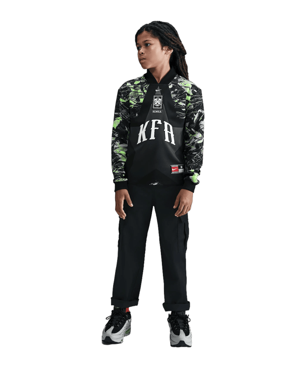 Nike KFA Südkorea Torwarttrikot Langarm Hollywood Kids Schwarz F010 - schwarz