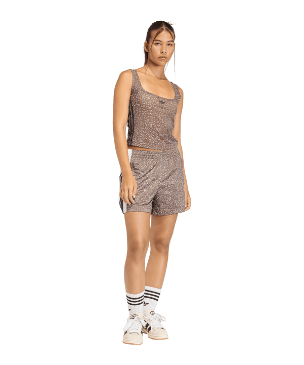 adidas Originals AOP Adibreak Short Damen Braun - braun