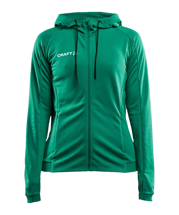 Craft Evolve Kapuzenjacke Damen Grün F651000 - gruen