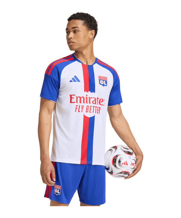 adidas Olympique Lyon Trikot Home 2026/2027 Weiß - weiss