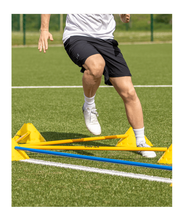 Cawila Markierungshauben MULTI | 10er Set | Durchmesser 30cm, Höhe 15cm | rot - rot