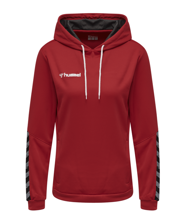 Hummel Authentic Poly Hoody Damen Rot F3062 - rot