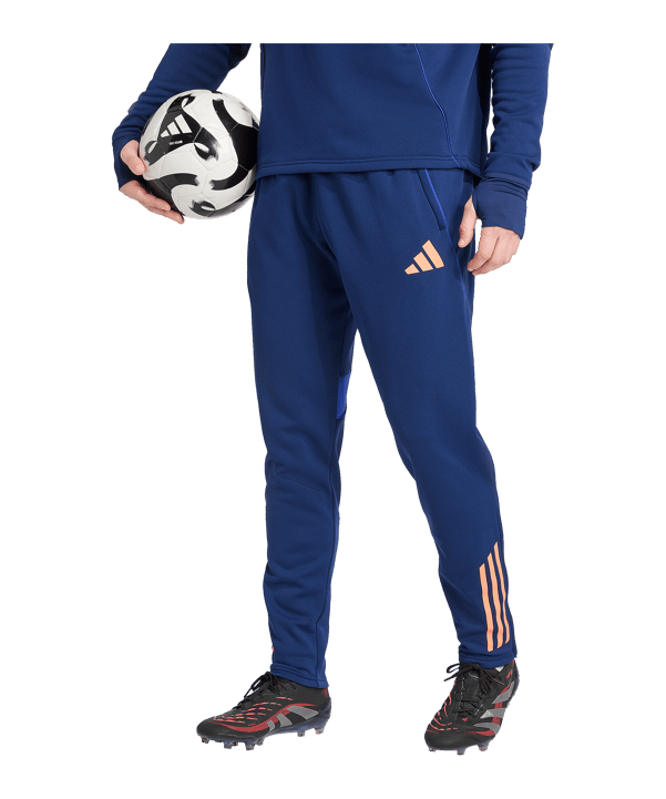 adidas Tiro25 Competition Winterized Hose Blau - blau