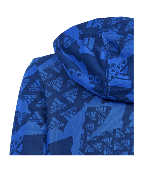 adidas Hoody Kids Blau - blau