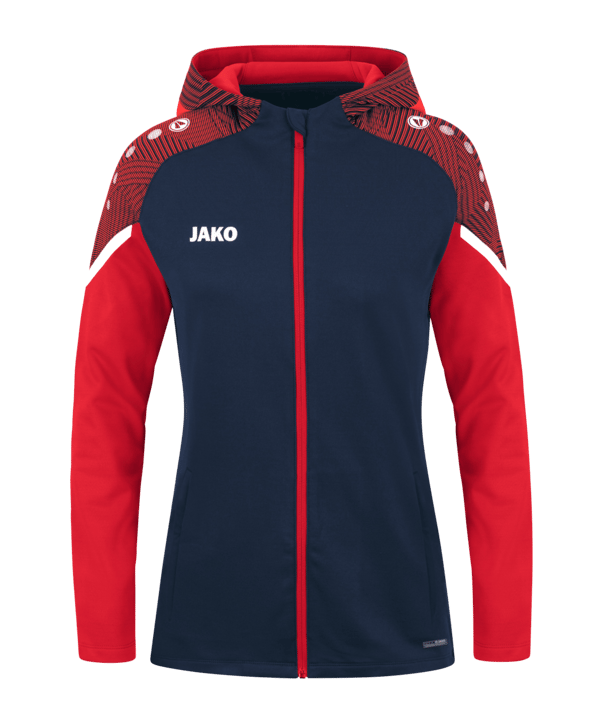 JAKO Performance Kapuzenjacke Damen Blau F909 - blau