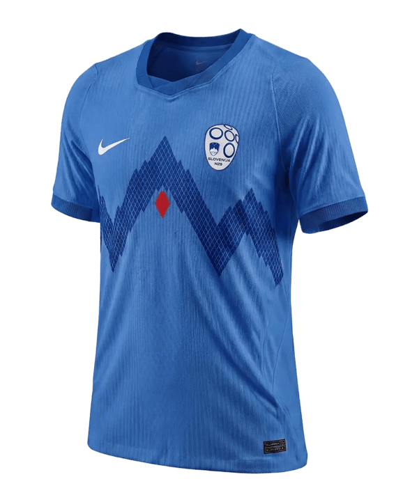 Nike NZS Slovénie Maillot Away 2026 Enfants Bleu C435 - bleu