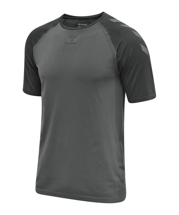 Hummel Pro Grid Seamless T-Shirt Grau F2166 - grau