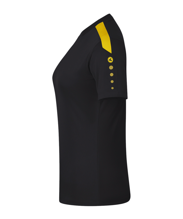 JAKO Power Trikot Damen Schwarz Gelb F803 - schwarz