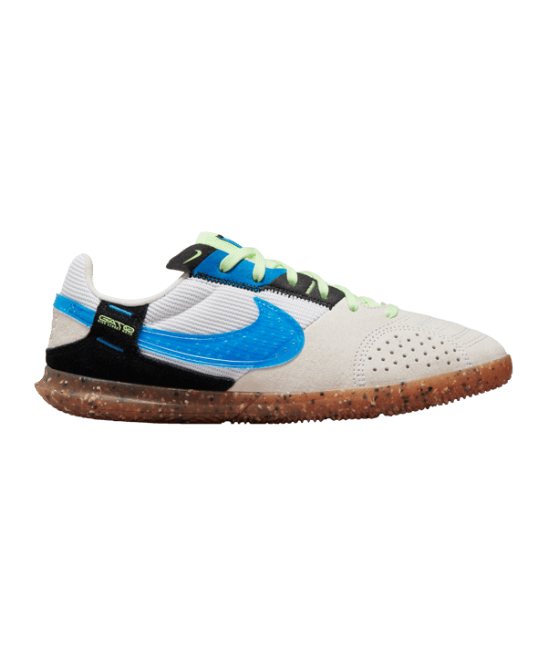 Nike Jr Streetgato IC Halle Kids Weiss Blau F143 - weiss