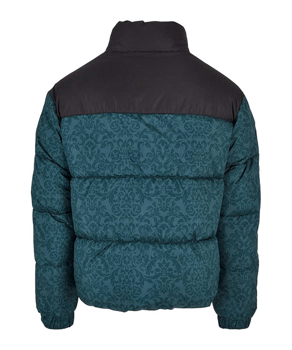 Urban Classic Aop Retro Jacke Grün - gruen