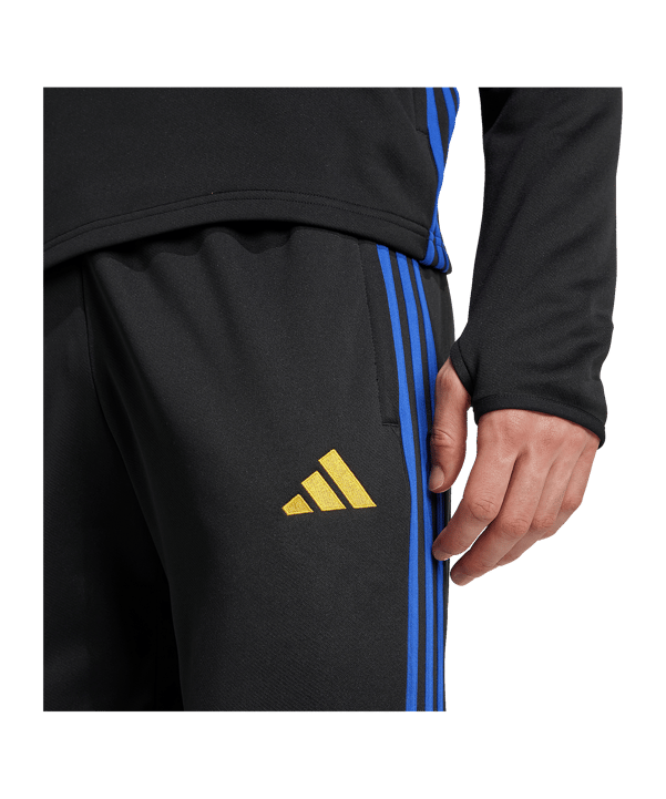 adidas Tiro25 Essentials Winterized Trainingshose Schwarz - schwarz