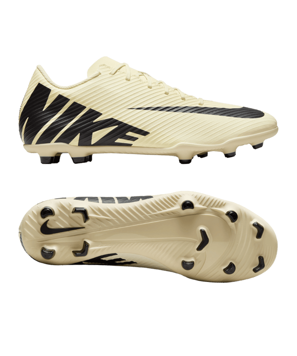 Nike Air Zoom Mercurial Vapor XV Club FG/MG Mad Ready Beige Schwarz F700 - beige