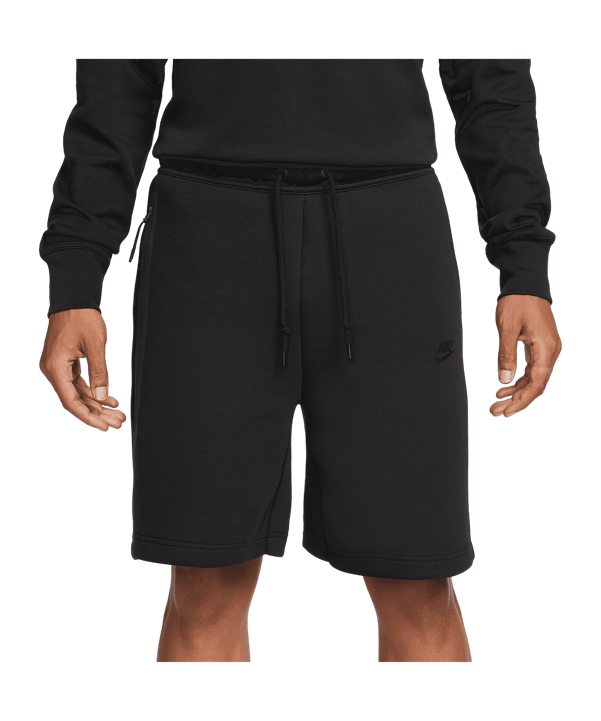 Nike Tech Fleece Short Schwarz F010 - schwarz