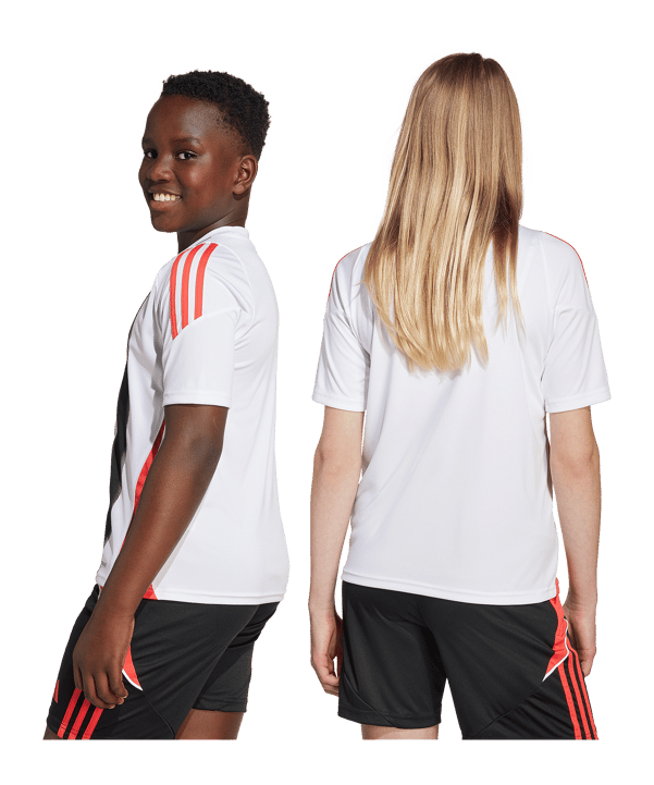 adidas Messi Trikot Kids Weiß - weiss