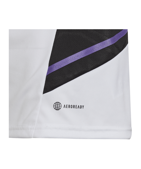 adidas Real Madrid Trainingsshirt Kids Weiss - weiss
