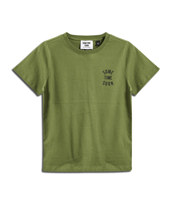 Hummel Revolution T-Shirt Kids Grün F6107 - gruen