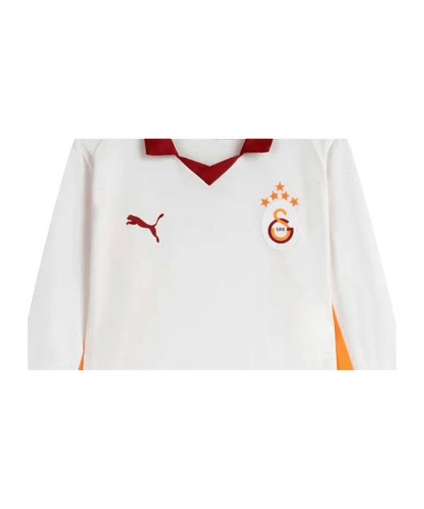 PUMA Galatasaray Istanbul Shirt met lange mouwen Away 2025/2026 Wit K02 - wit