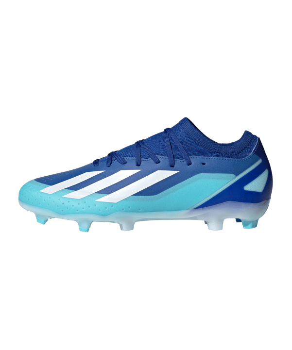 adidas X Crazyfast.3 FG Marinerush Blau Weiss Orange - blau