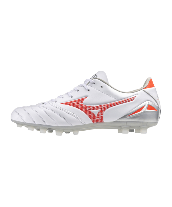 Mizuno Morelia Neo IV AG Charge wit rood F60 - wit