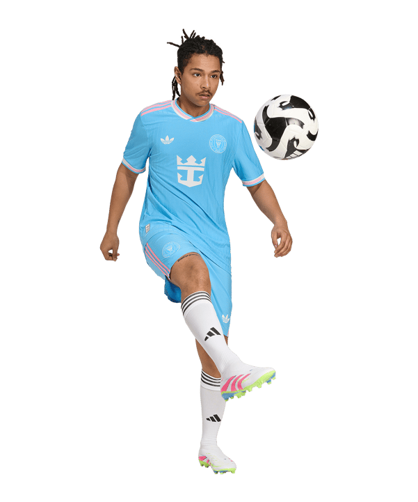 adidas Inter Miami Authentic MESSI Trikot 3rd 2025/2026 Blau - blau