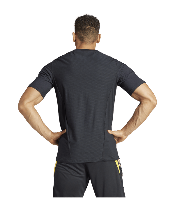 adidas Juventus Turin T-Shirt Schwarz - schwarz