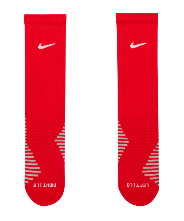 Nike Strike Crew Socken Rot Weiss F657 - rot