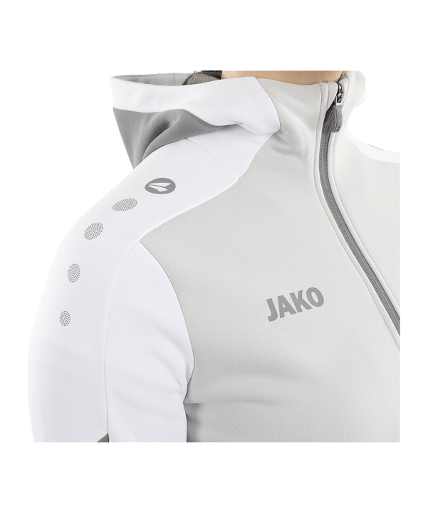 JAKO Dynamic Kapuzenjacke Damen Grau F837 - grau