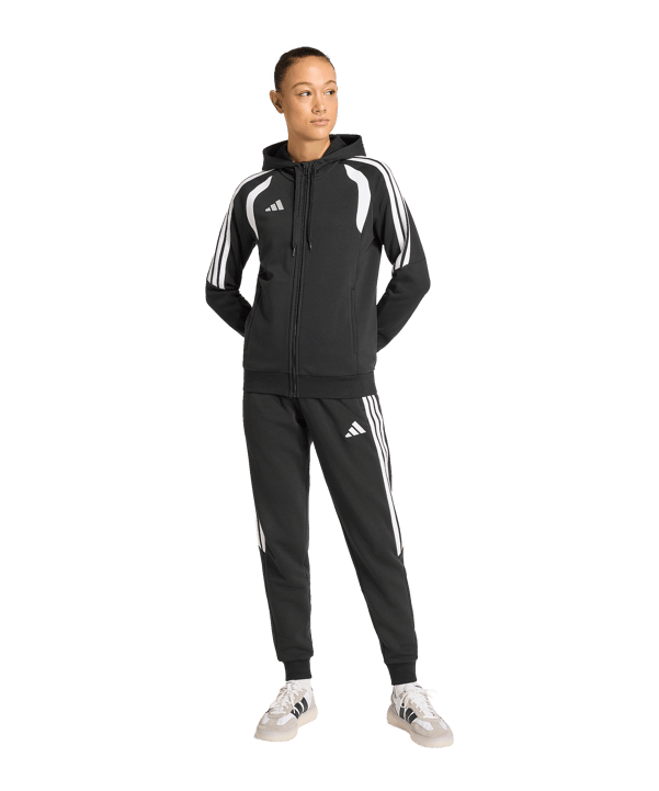 adidas Tiro 26 League Kapuzenjacke Damen Schwarz - schwarz
