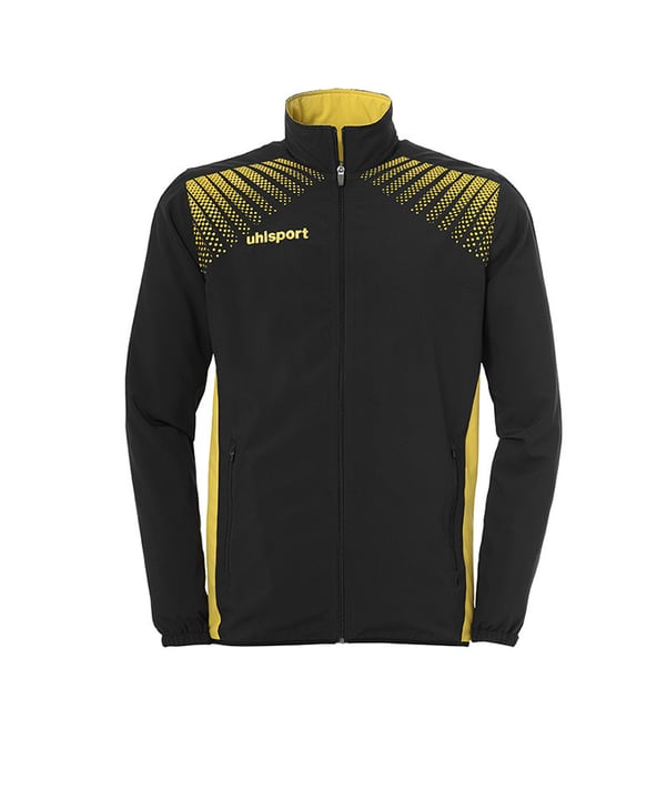 uhlsport Goal Präsentationsjacke Schwarz Gelb F08 - schwarz