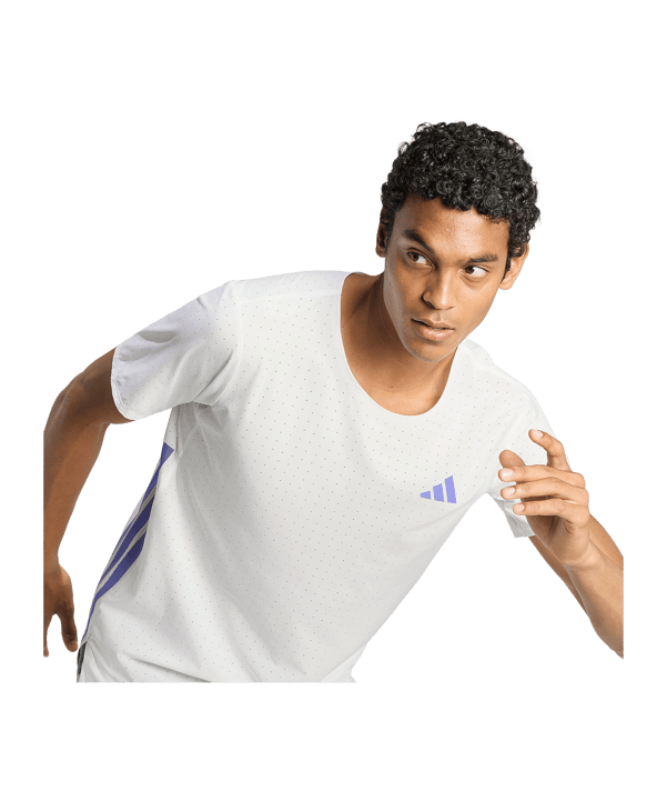 adidas Adizero Running T-shirt Wit - wit