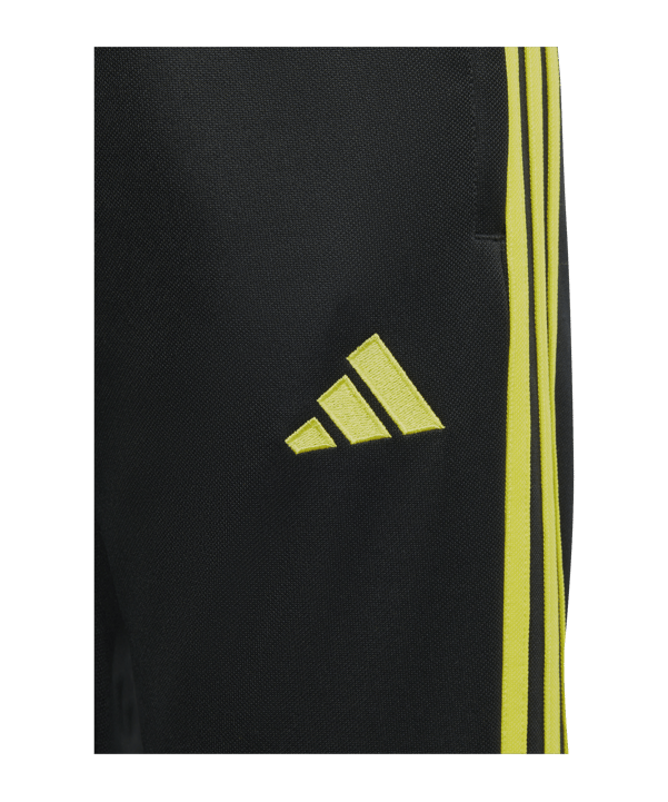 adidas Tiro 23 Trainingshose Kids Schwarz Gelb - schwarz