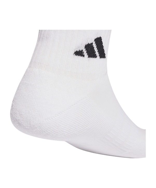 adidas Ankle 3er Pack Socken Weiß - weiss