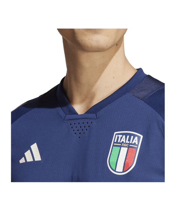 adidas Italien Pro Trainingsshirt Blau - blau