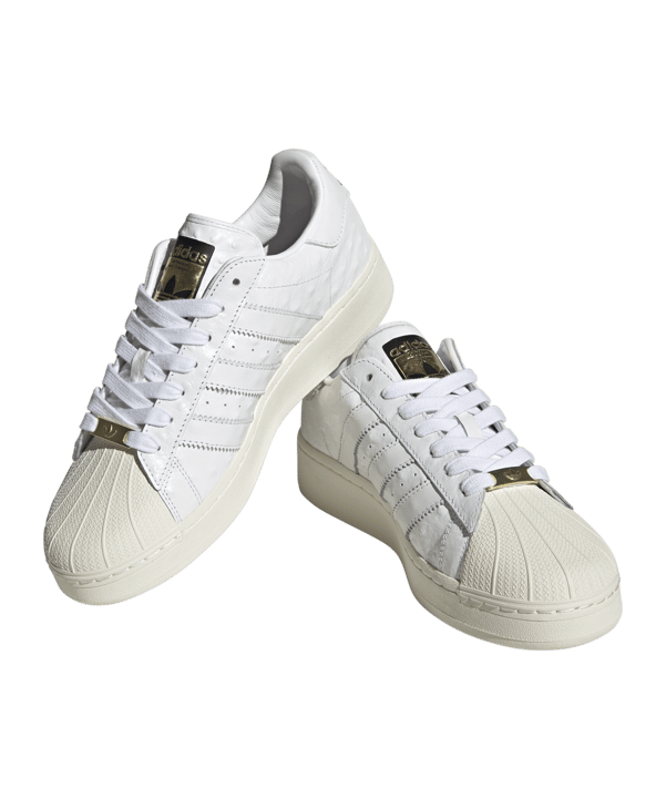 adidas Originals Superstar XLG Weiss Gold - weiss