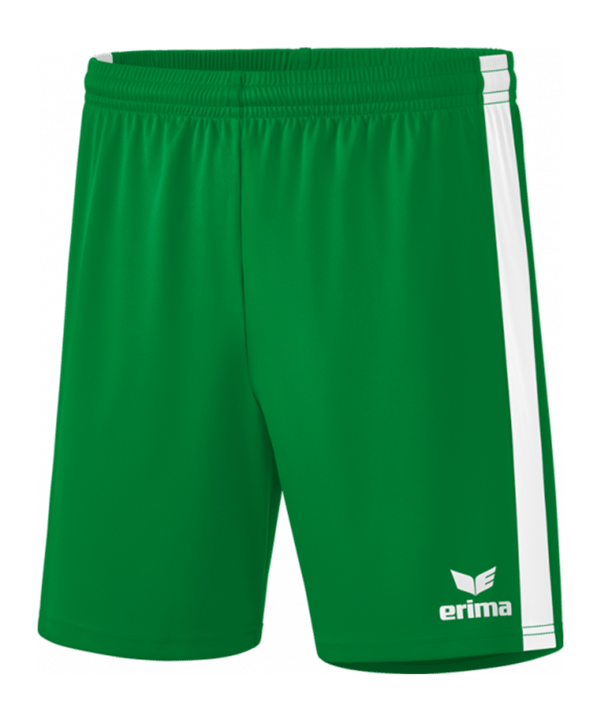 Erima Retro Star Shorts Kids Grün Weiss - gruen