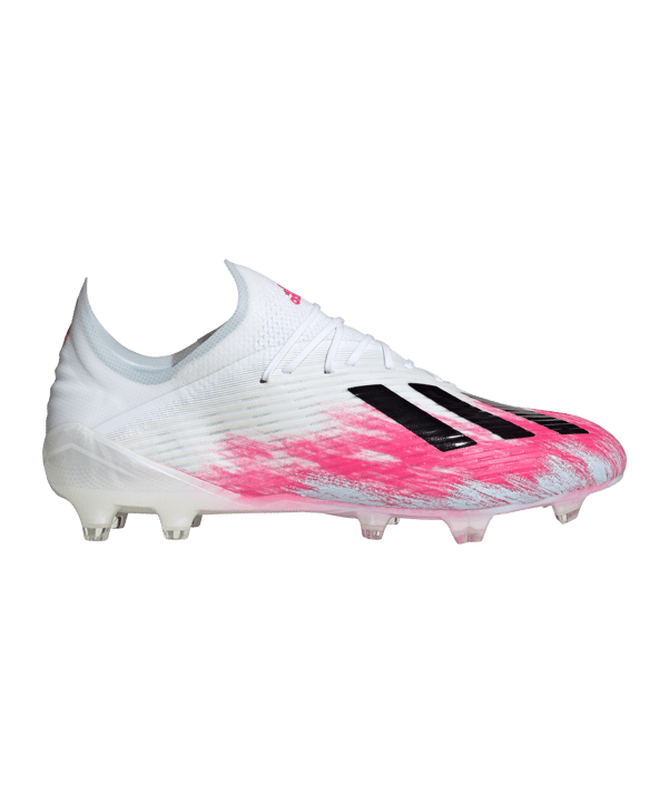 adidas X Uniforia 19.1 FG Weiss Pink - weiss