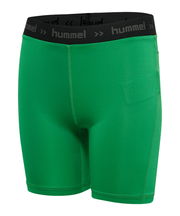 Hummel First Performance Tight Short Kids F6235 - gruen