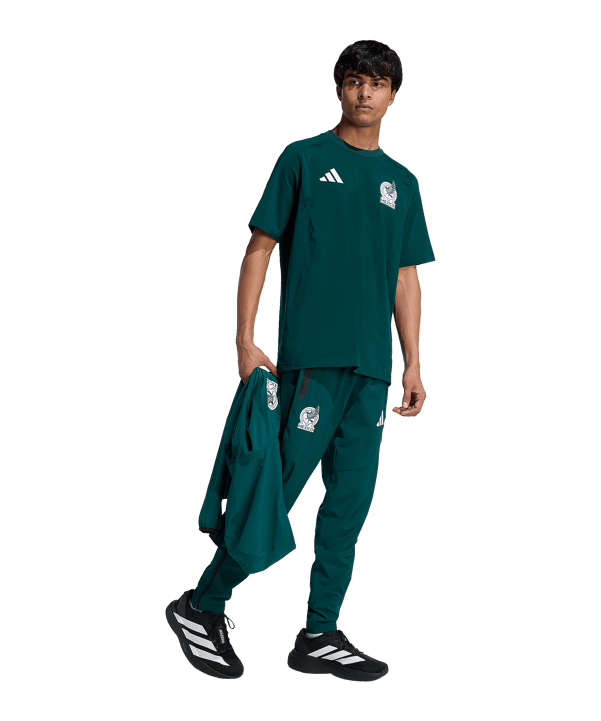 adidas FMF Messico Tiro Travel T-shirt Verde - verde