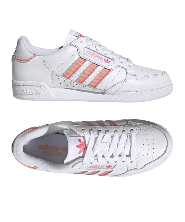 adidas Originals Continental 80 Damen Weiss - weiss