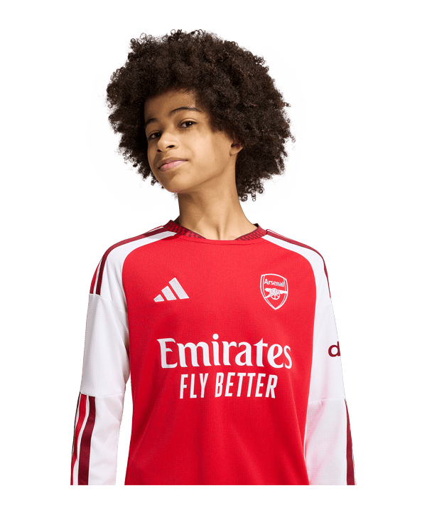 adidas FC Arsenal London Trikot Langarm Home 2026/2027 Kids Rot - rot
