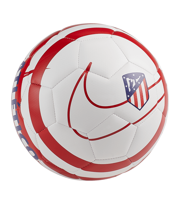 Nike Atletico Madrid Trainingsball Weiss F100 - weiss