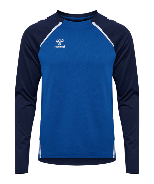 Hummel hmlLEAD 2.0 Sweatshirt Blau F8607 - blau
