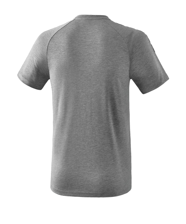 Erima Essential 5-C T-Shirt Kids Grau Schwarz - grau