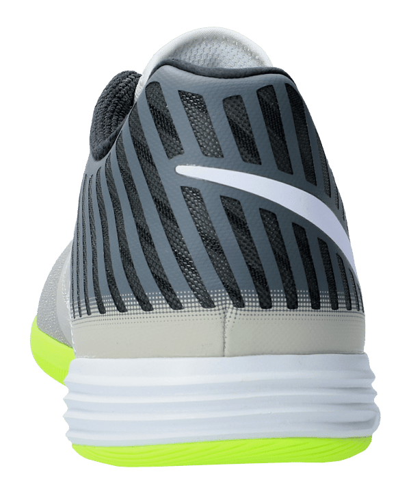 Nike Lunar Gato II IC Halle Schwarz Grau F010 - schwarz