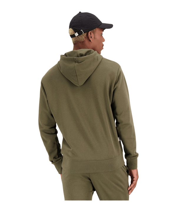 New Balance Essentials Hoops Hoody Braun FDMO - braun