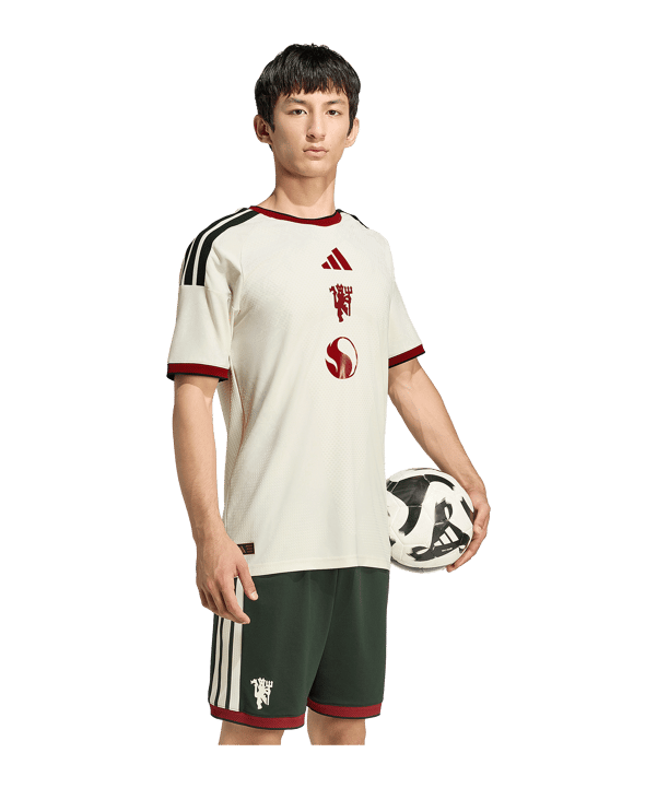 adidas Manchester United Authentic Maglietta 3rd 2026/2027 Beige - beige