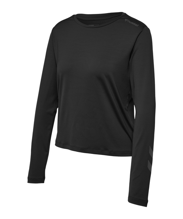 Hummel Mt Taylor L/S T-Shirt Damen Schwarz F2001 - schwarz