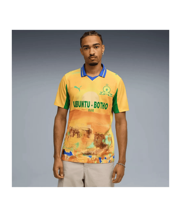 PUMA Mamelodi Sundown KIDSUPER Trikot 2025/2026 Gelb F22 - gelb