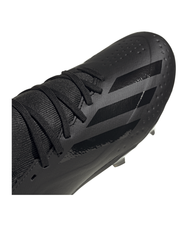 adidas X Crazyfast.3 FG Nightstrike Kids Schwarz - schwarz