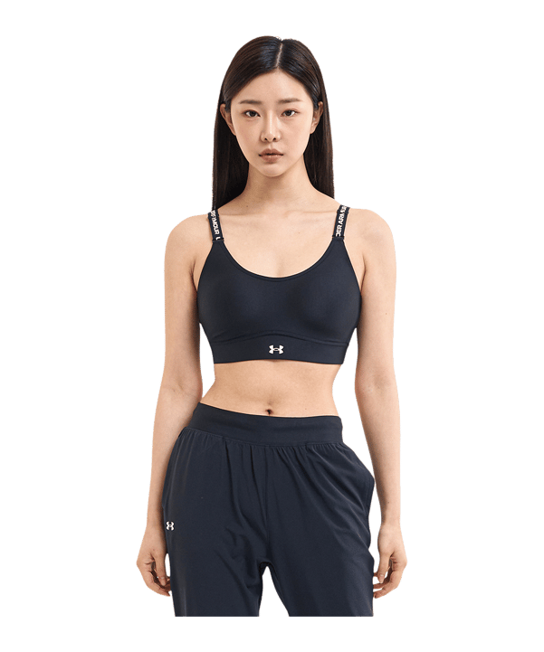 Under Armour Infinity Mid 2.0 Sport-BH Damen - schwarz